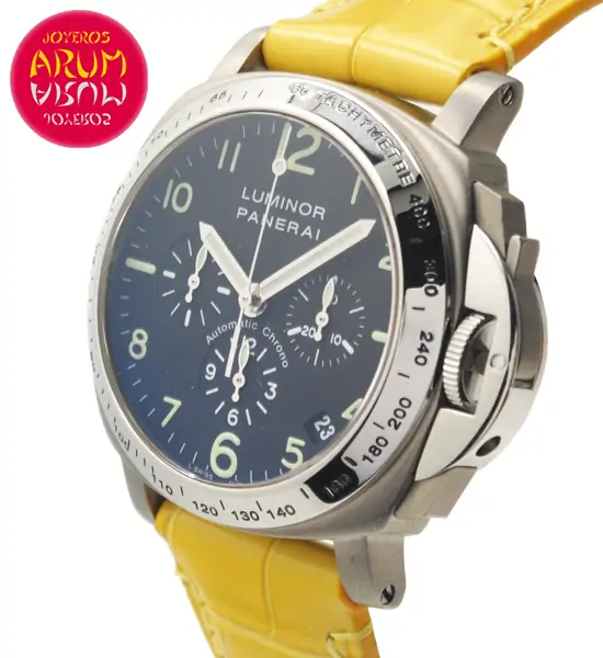 Panerai Luminor Chronograph Shop Ref. 4356/1080 "SOLD"