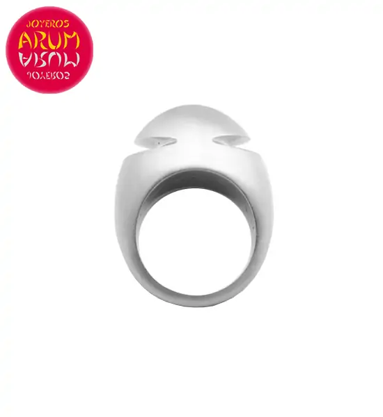 Bulgari Cabochon Ring White Gold RAJ1091 Bulgari Cabochon Ring White Gold RAJ1091