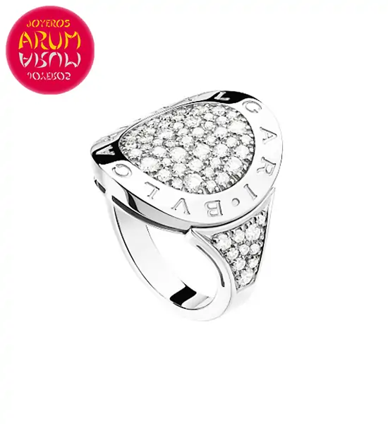 Bulgari Ring White Gold and Diamonds RAJ1098