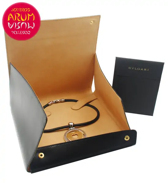 Bulgari Tondo Pendant Steel & Gold RAJ1085 "SOLD"