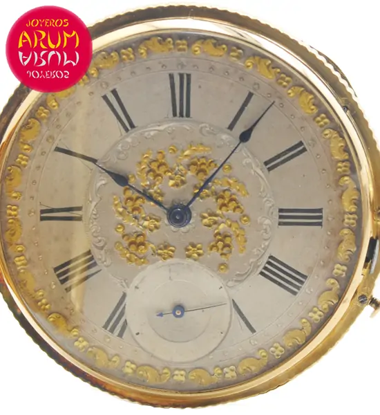 Pocket Watch 18K Gold Shop Ref. 4382/1106 Pocket Watch 18K Gold Shop Ref. 4382/1106