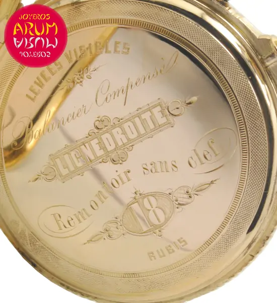 Pocket Watch 18K Gold Shop Ref. 4382/1106 Pocket Watch 18K Gold Shop Ref. 4382/1106
