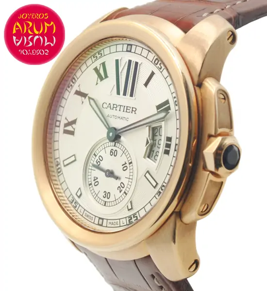 Cartier Calibre Big Rose Gold Shop Ref. 4439/1163 "SOLD"