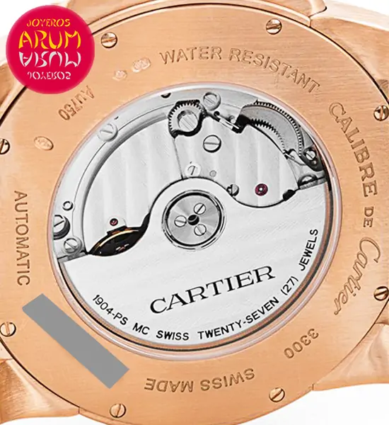 Cartier Calibre Big Rose Gold Shop Ref. 4439/1163 "SOLD"