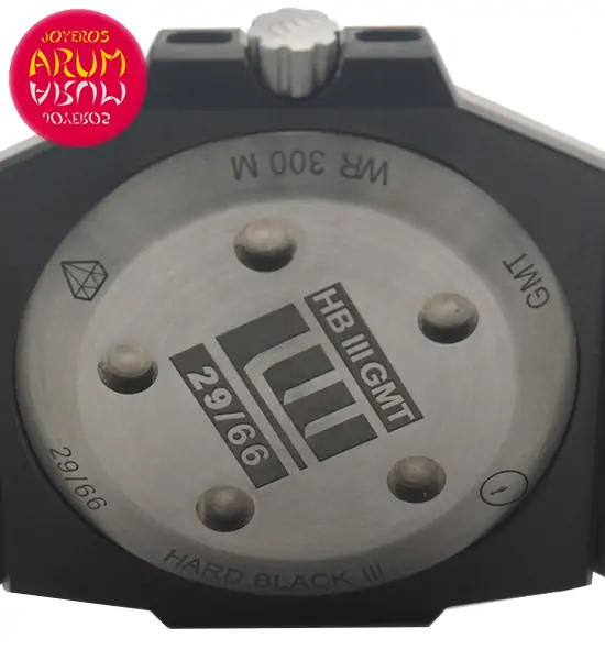 Linde Werdelin Hard Black III GMT Shop Ref. 4432/1156 "SOLD"