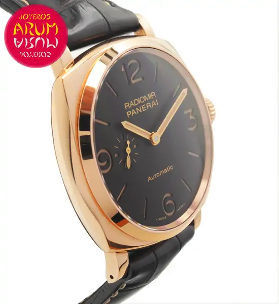 Panerai Radiomir Rose Gold Shop Ref. 4438/1162 "SOLD"