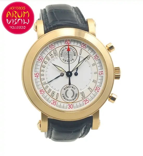 Franck Muller Biretro Chronographe Shop Ref. 4544/1166 Franck Muller Biretro Chronographe Shop Ref. 4544/1166