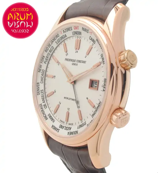 Frederique Constant Worldtimer Shop Ref. 4463/1187 "SOLD"