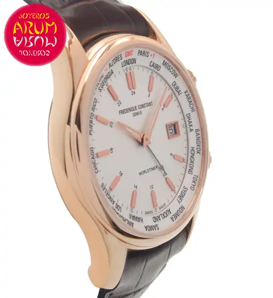 Frederique Constant Worldtimer Shop Ref. 4463/1187 "SOLD"