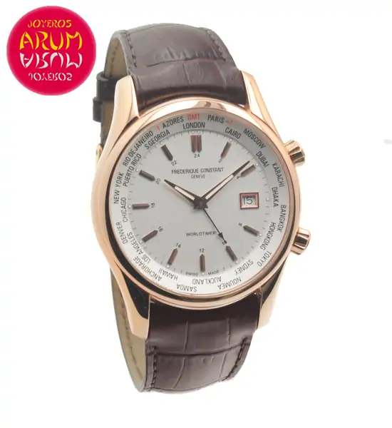 Frederique Constant Worldtimer Shop Ref. 4463/1187 "SOLD"