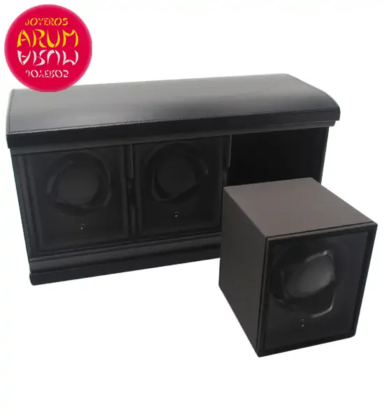 Underwood London Luxury Rotobox for 3 Watches RAJ1156 Underwood London Luxury Rotobox for 3 Watches RAJ1156