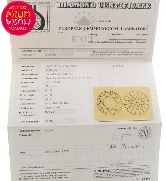 Diamond for Investment 1.06 cts. RAJ1148