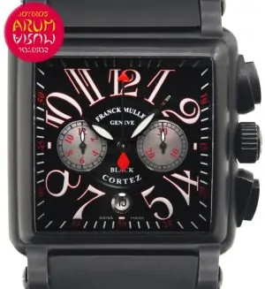Franck Muller Black Cortez Shop Ref. 4565/1187