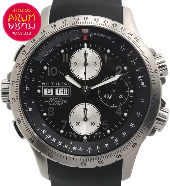Hamilton Khaki X-Wind Shop Ref. 4509/1131 "SOLD" Hamilton Khaki X-Wind Shop Ref. 4509/1131 "SOLD"