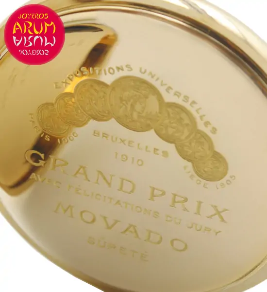 Movado Pocket Watch 18K Gold Shop Ref. 4420/1144 Movado Pocket Watch 18K Gold Shop Ref. 4420/1144