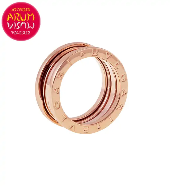 Bulgari Ring B.Zero1 Rose Gold 3 Band RAJ1160 "SOLD"