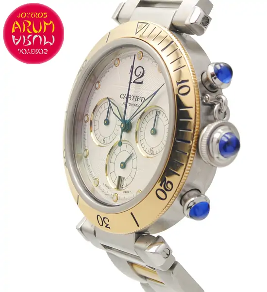Cartier Pasha Chronograph Shop Ref. 4579/1201 "SOLD"