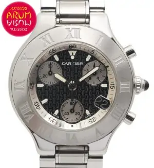 Cartier Chronoscaph 21 Shop Ref. 4571/1193 "SOLD"