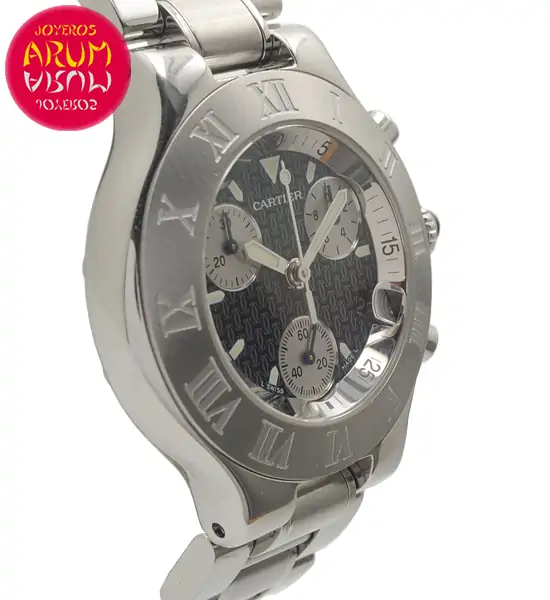 Cartier Chronoscaph 21 Shop Ref. 4571/1193 "SOLD"