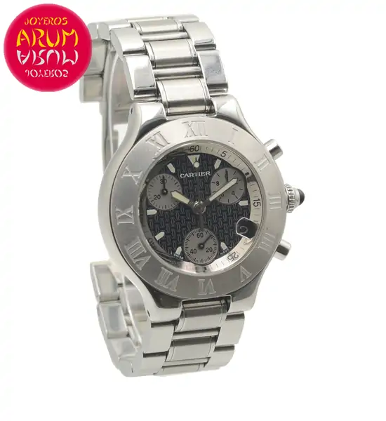 Cartier Chronoscaph 21 Shop Ref. 4571/1193 "SOLD"