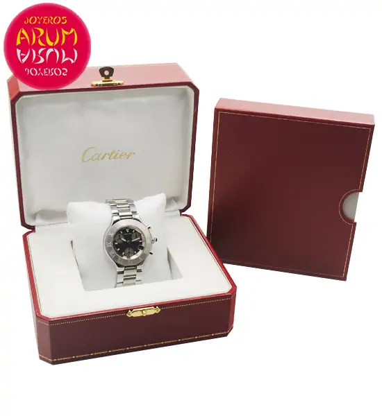 Cartier Chronoscaph 21 Shop Ref. 4571/1193 "SOLD"