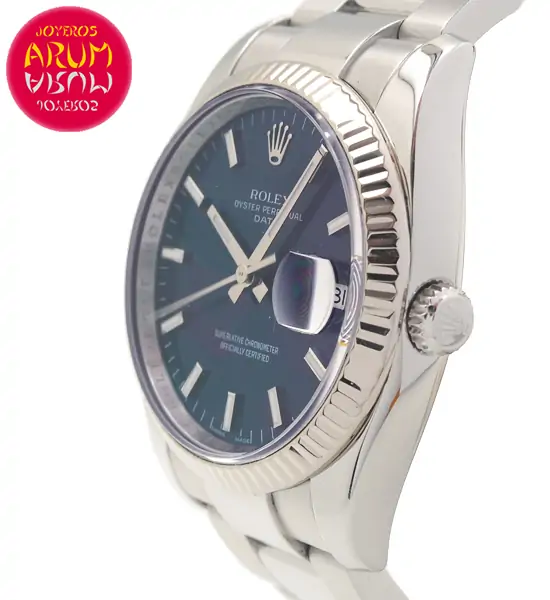 Rolex Date Gold Bezel Shop Ref. 4593/1215 "SOLD"