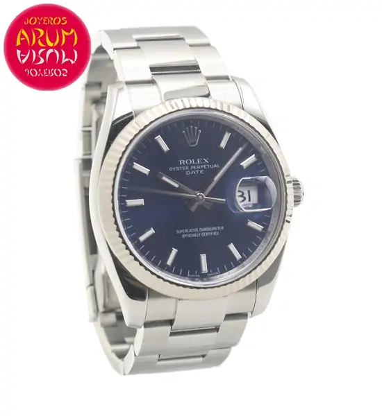 Rolex Date Gold Bezel Shop Ref. 4593/1215 "SOLD"