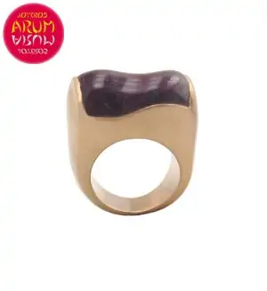Vasari Ring Rise Gold with Amethyst RAJ1155