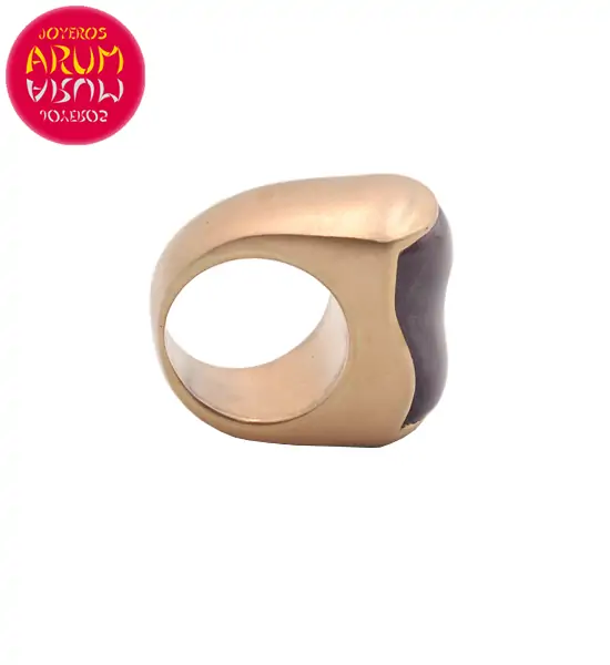 Vasari Ring Rise Gold with Amethyst RAJ1155