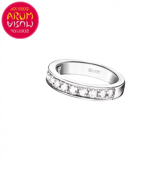 Suarez Ring White Gold with Diamonds RAJ1175