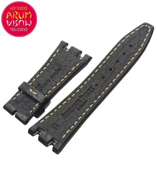 Z Audemars Piguet Strap Black Leather 23 - 18 RAC1143 "SOLD"
