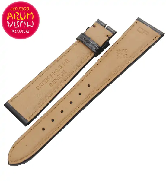 Z Correa Patek Philippe Croco Brown Leather 19 - 14 RAC1152