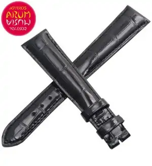Z Patek Philippe Strap Croco Black Leather 19-14 RAC1149
