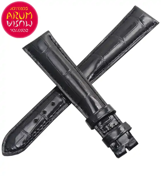 Z Patek Philippe Strap Croco Black Leather 19-14 RAC1149