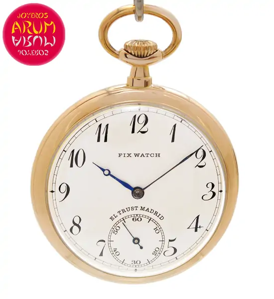 Fix El Trust Madrid Pocket Watch Shop Ref. 4501/1123