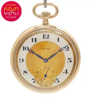 Longines Pocket Watch 18K Gold Shop Ref. 4618/1240
