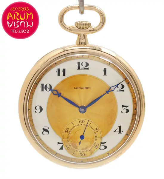 Longines Pocket Watch 18K Gold Shop Ref. 4618/1240