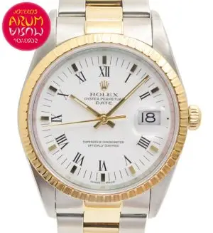 Rolex Date Steel & Gold 4650/1272 "SOLD"