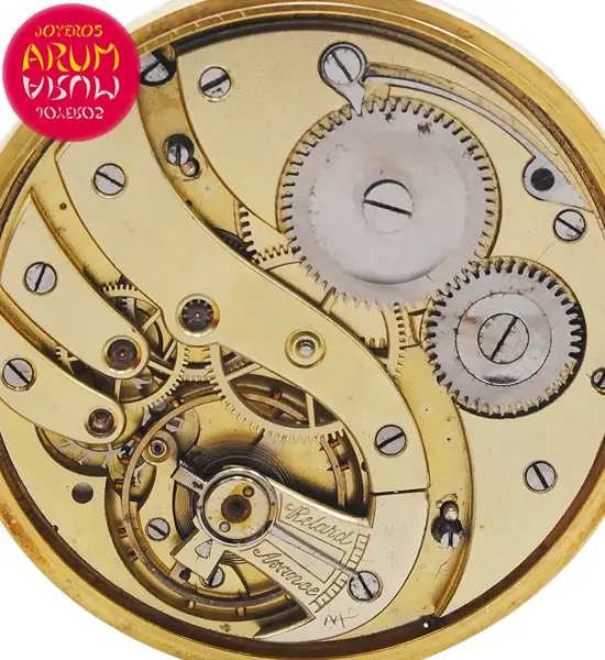 Coppel Pocket Watch 18K Gold Shop Ref. 4643/1265