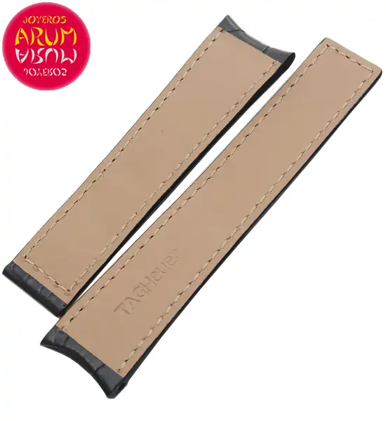 Z Tag Heuer Alligator Strap 19 mm for Deployant RAC1209 "SOLD"