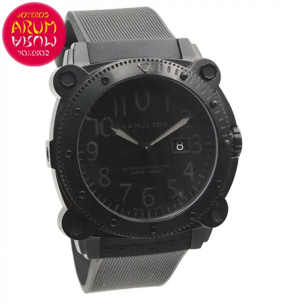 Hamilton Khaki 1000 Meters Shop Ref. Tienda 4679/1301 "SOLD"