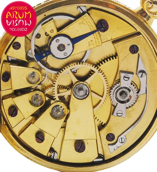 Jules Jacot Pocket Watch 18K Gold Shop Ref. 4654/1276 Jules Jacot Pocket Watch 18K Gold Shop Ref. 4654/1276