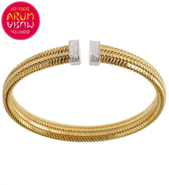 Roberto Coin Bracelet 18K Gold and Diamonds BA2476