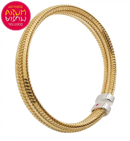 Roberto Coin Bracelet 18K Gold and Diamonds BA2476