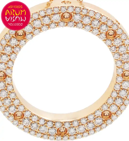 Chain and Pendant Roberto Coin Gold and Diamonds CL1134