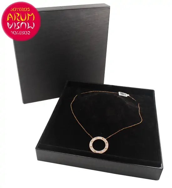 Chain and Pendant Roberto Coin Gold and Diamonds CL1134