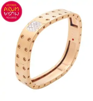 Roberto Coin Bracelet 18K Rose Gold and Diamonds BA0975 "SOLD"