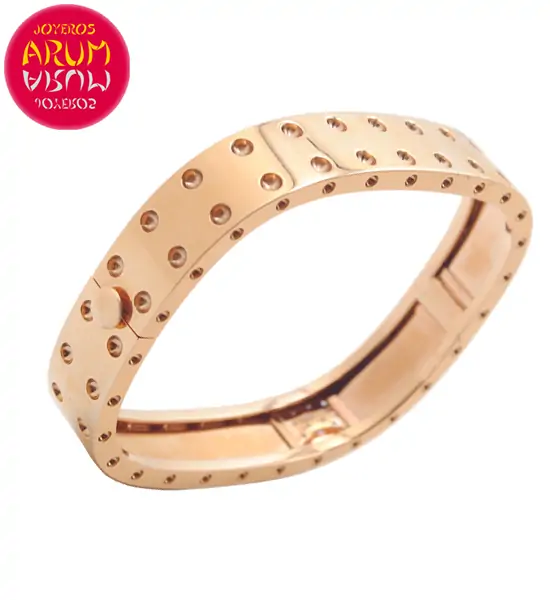 Roberto Coin Bracelet 18K Rose Gold and Diamonds BA0975 "SOLD"