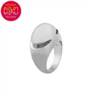 Bulgari Cabochon Ring White Gold RAJ1220 "SOLD"