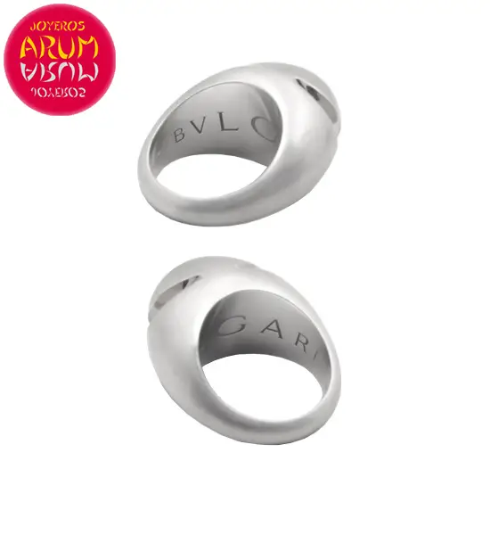 Bulgari Cabochon Ring White Gold RAJ1220 "SOLD"